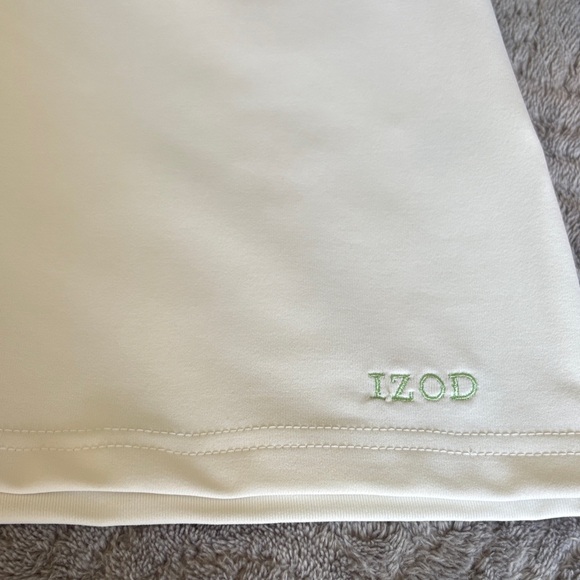 NWT Izod Golf Women's Short Sleeve V Neck Shirt with Cool FX; Sz: L - Picture 5 of 13